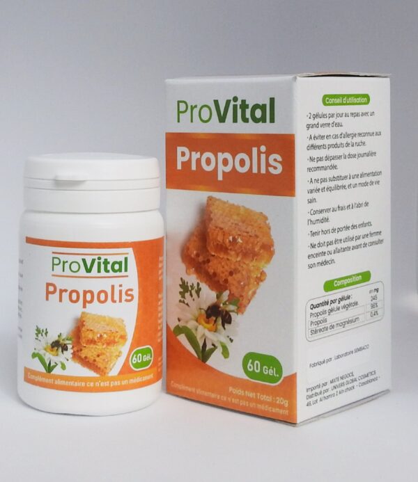 Pro-vital Maroc Propolis 60 gélules