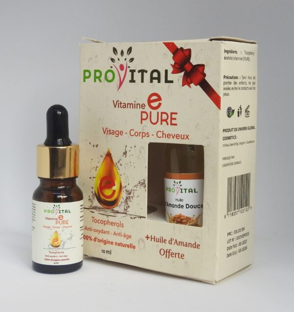 pro-vital Maroc Pack Vitamine E Pure + Amande Douce 30ml