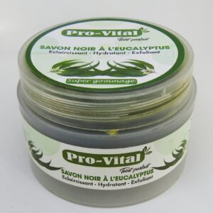 pro-vital Maroc Savon Noir au Eucalyptus 200g